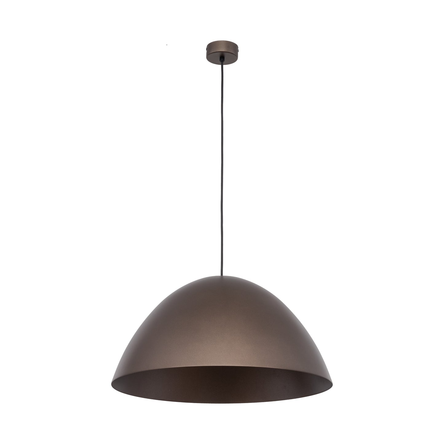 Suspension FARO marron style Mid-Century Modern L