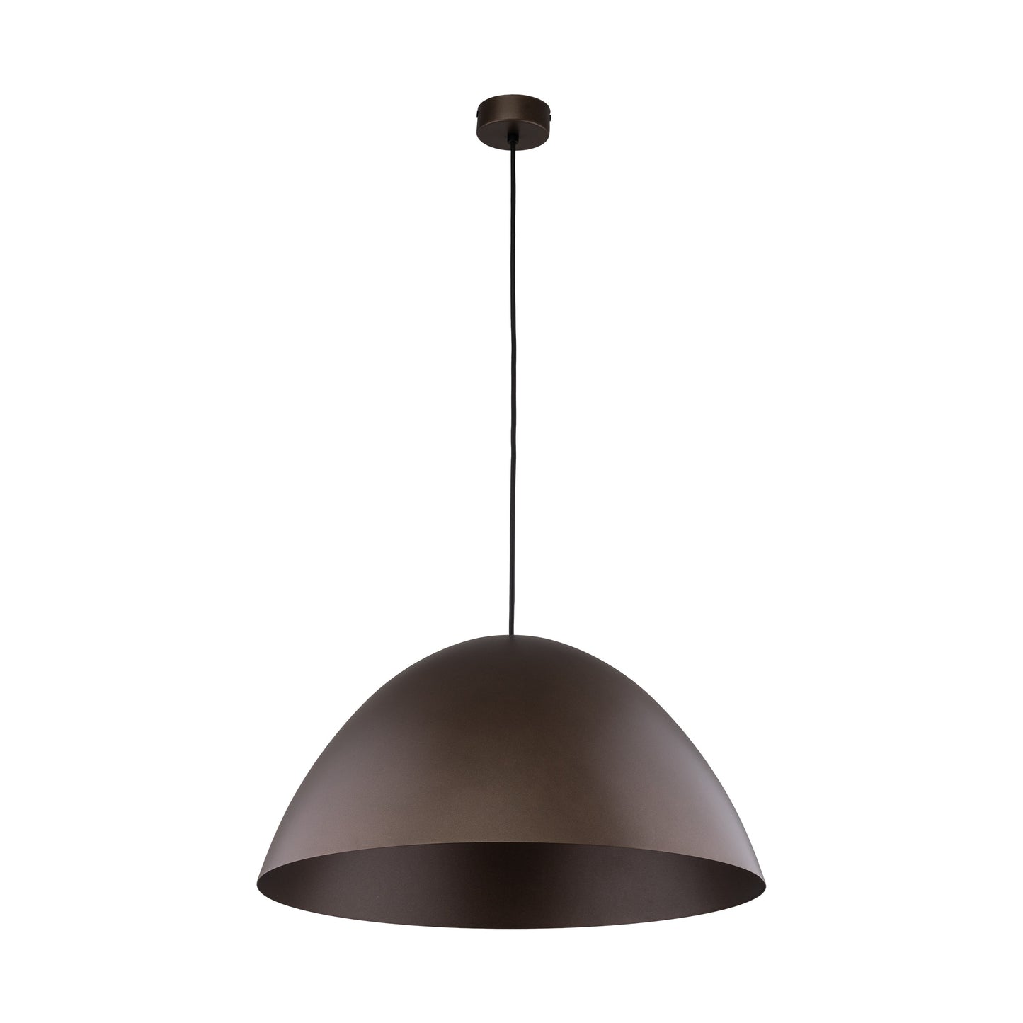 Suspension FARO marron style Mid-Century Modern L
