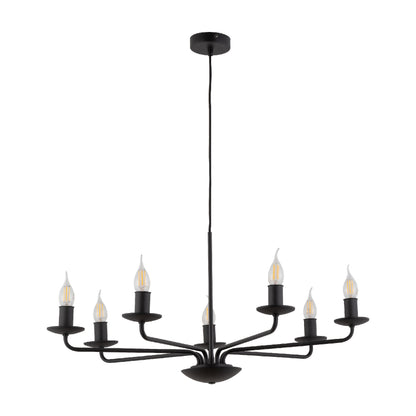 Suspension bougie vintage noire LIMAL