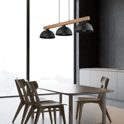 OSLO Black Scandinavian Pendant Light 3