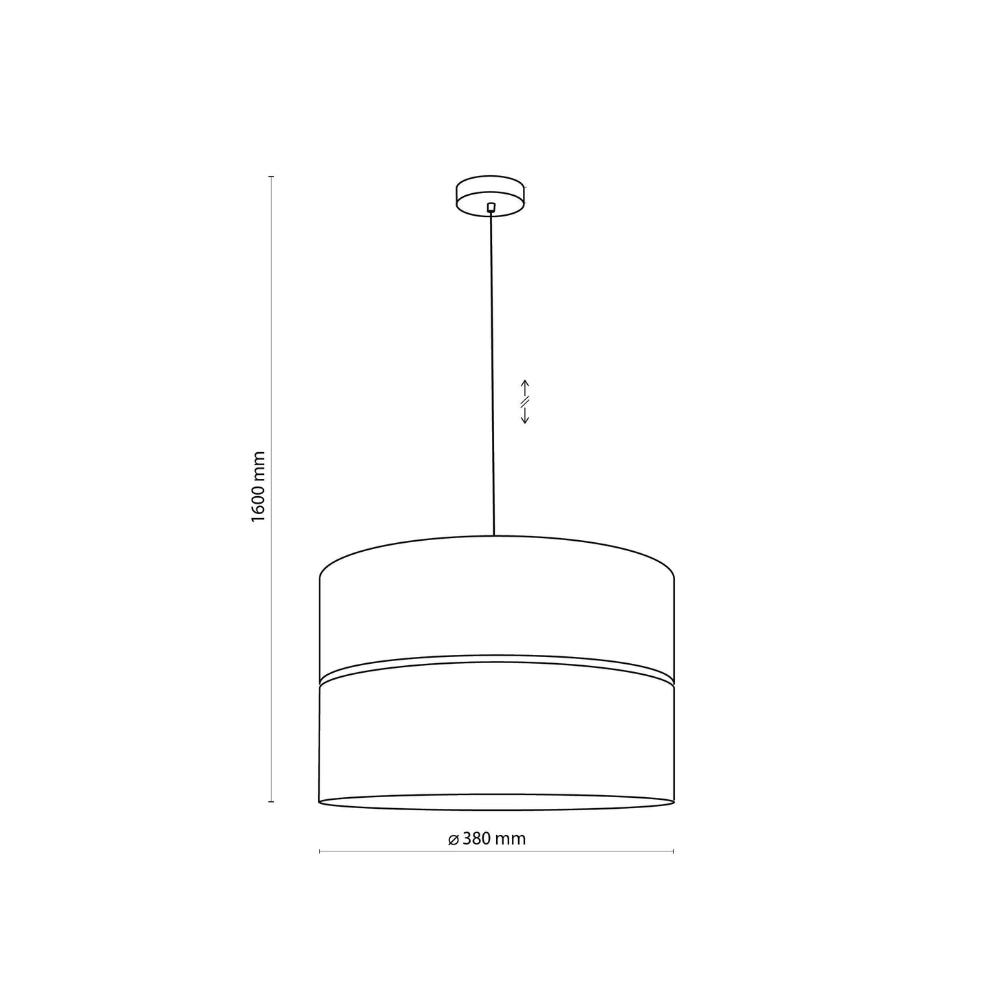 Suspension scandinave NICOL