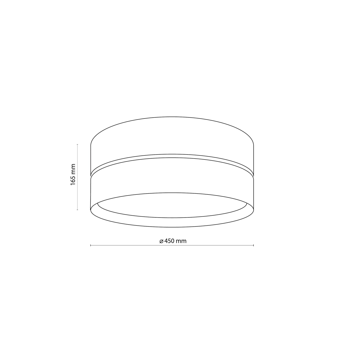 NICOL Scandinavian Flush Mount Light