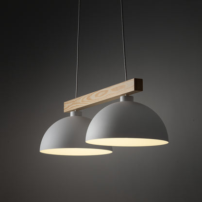 OSLO White Scandinavian Pendant Light 2