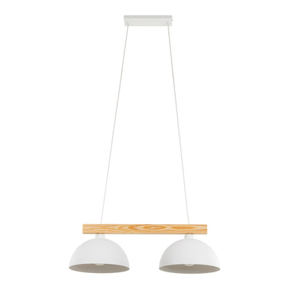 OSLO White Scandinavian Pendant Light 2