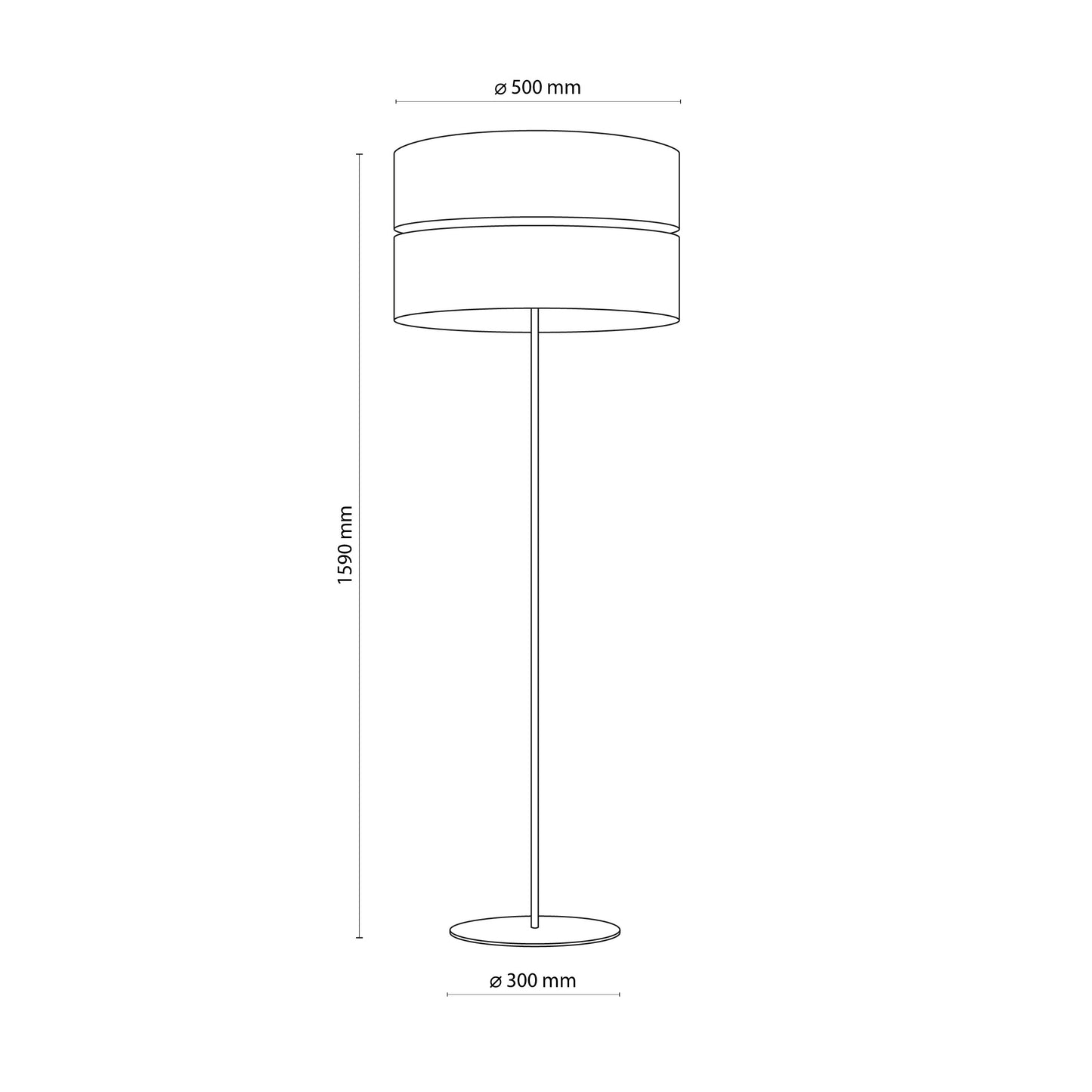 NICOL Scandinavian Floor Lamp
