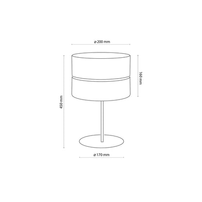 Lampe de nuit scandinave NICOL