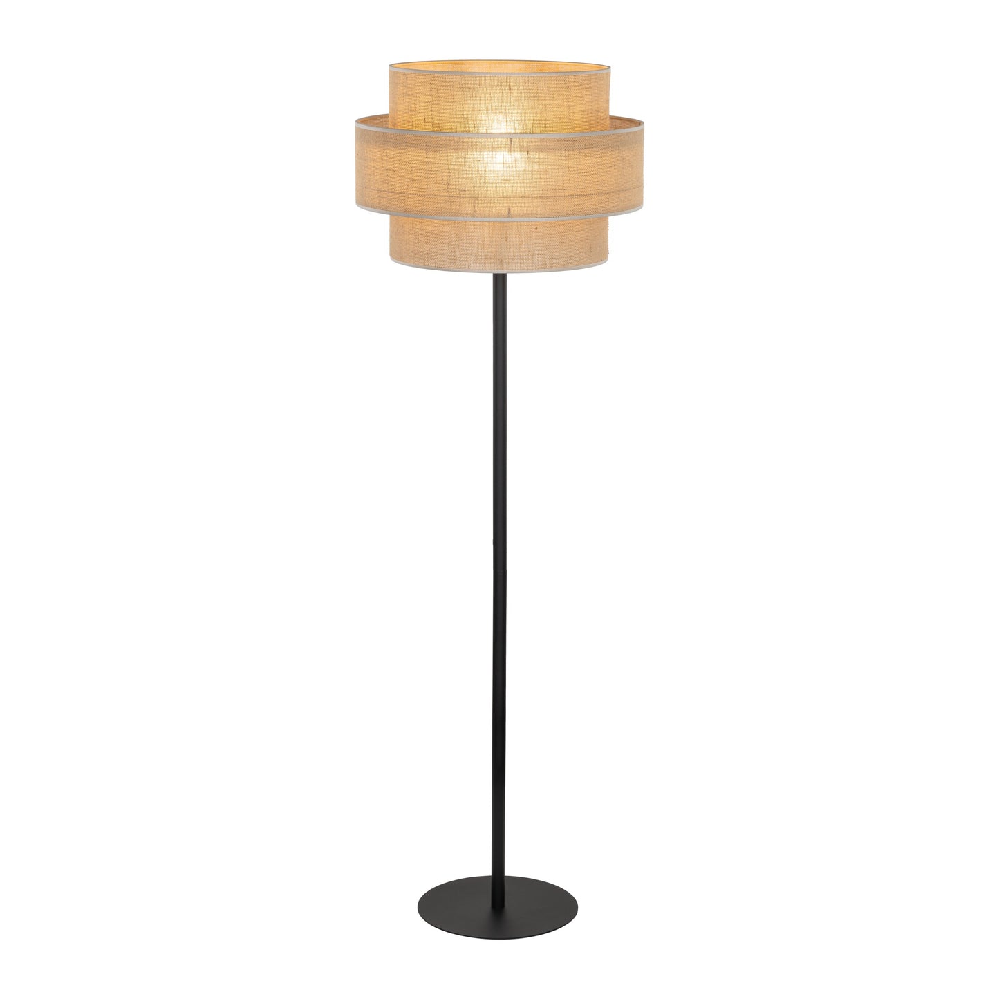CALISTO JUTE  Natural Floor Lamp