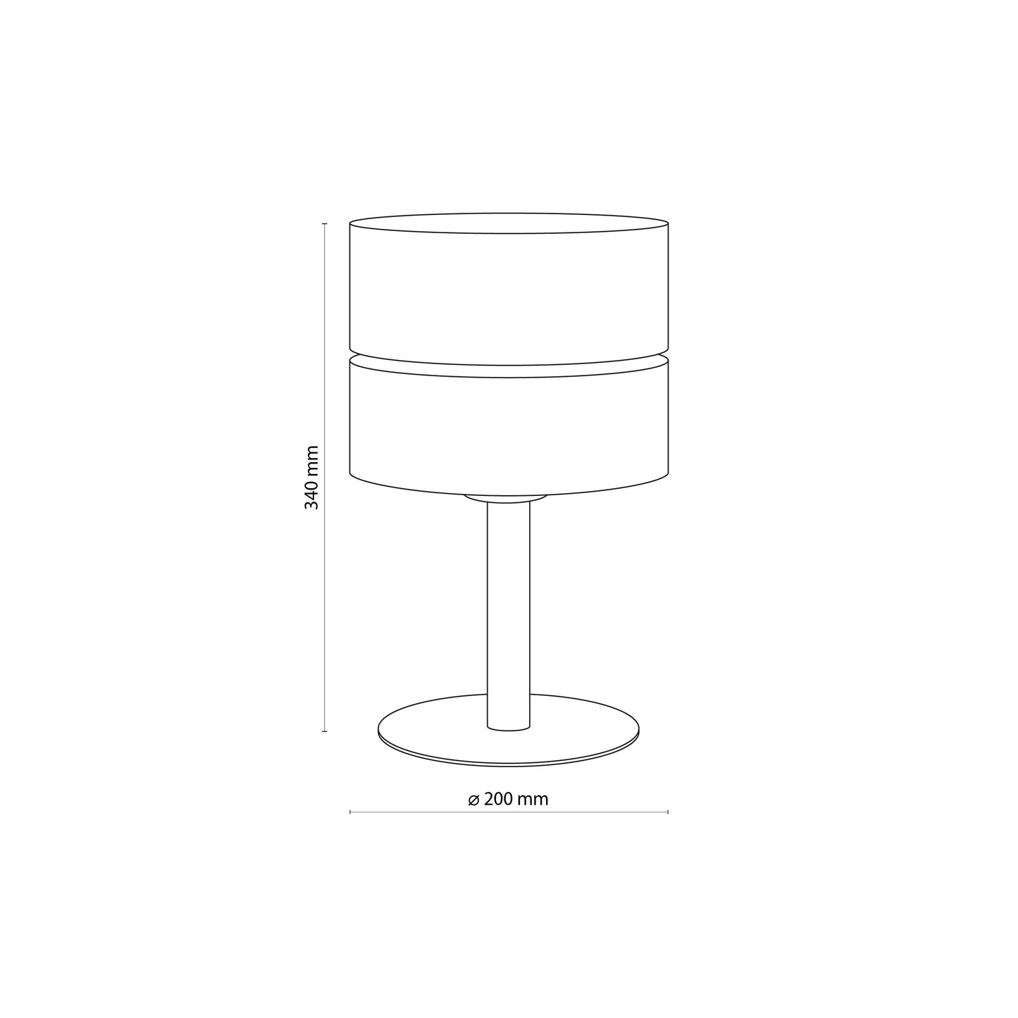 Lampe de nuit scandinave ECO