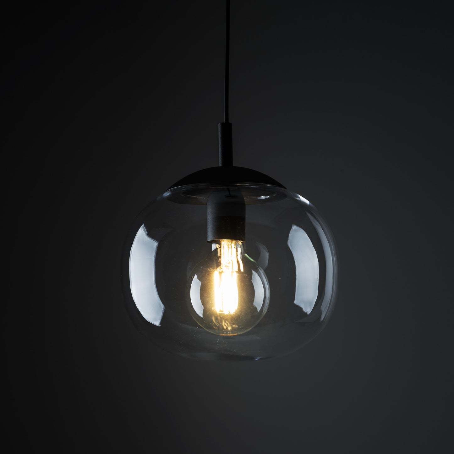 Suspension scandinave en verre graphite VIBE