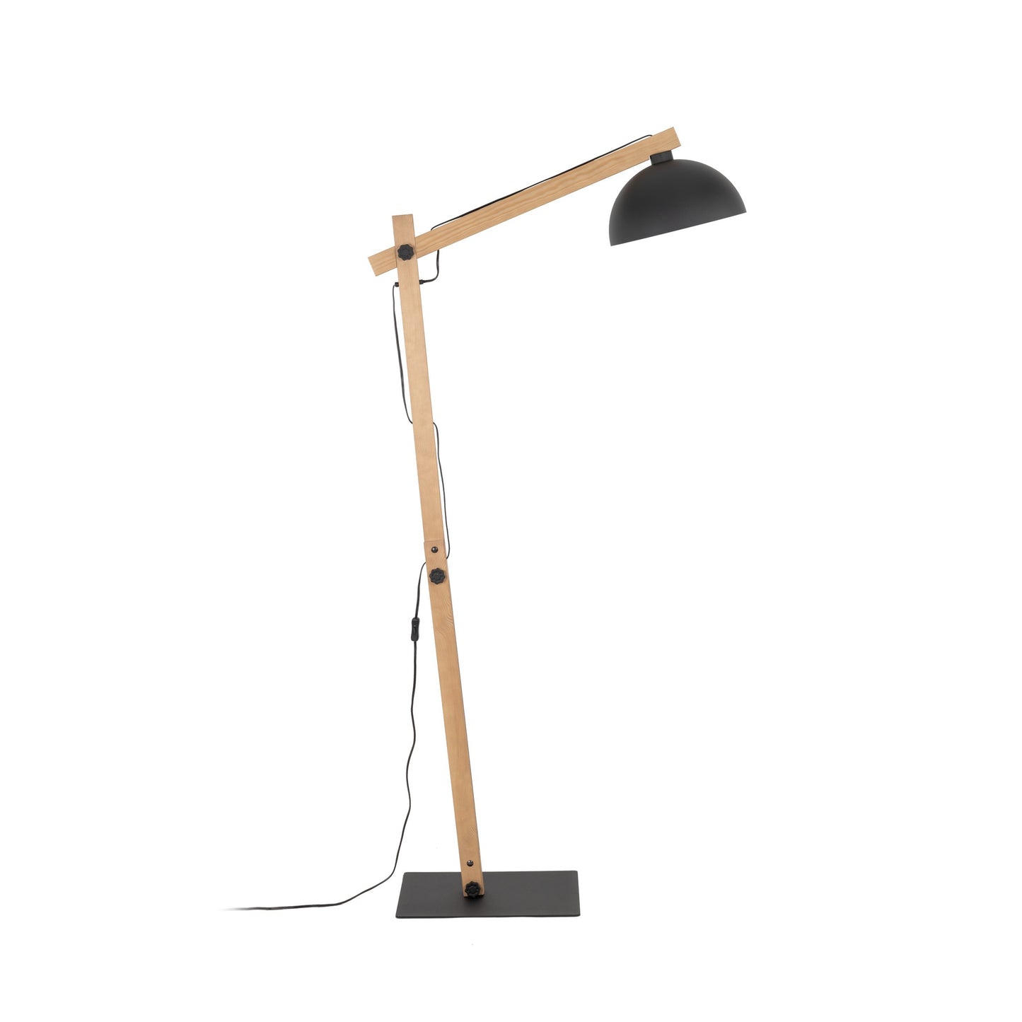 Lampadaire scandinave noir OSLO