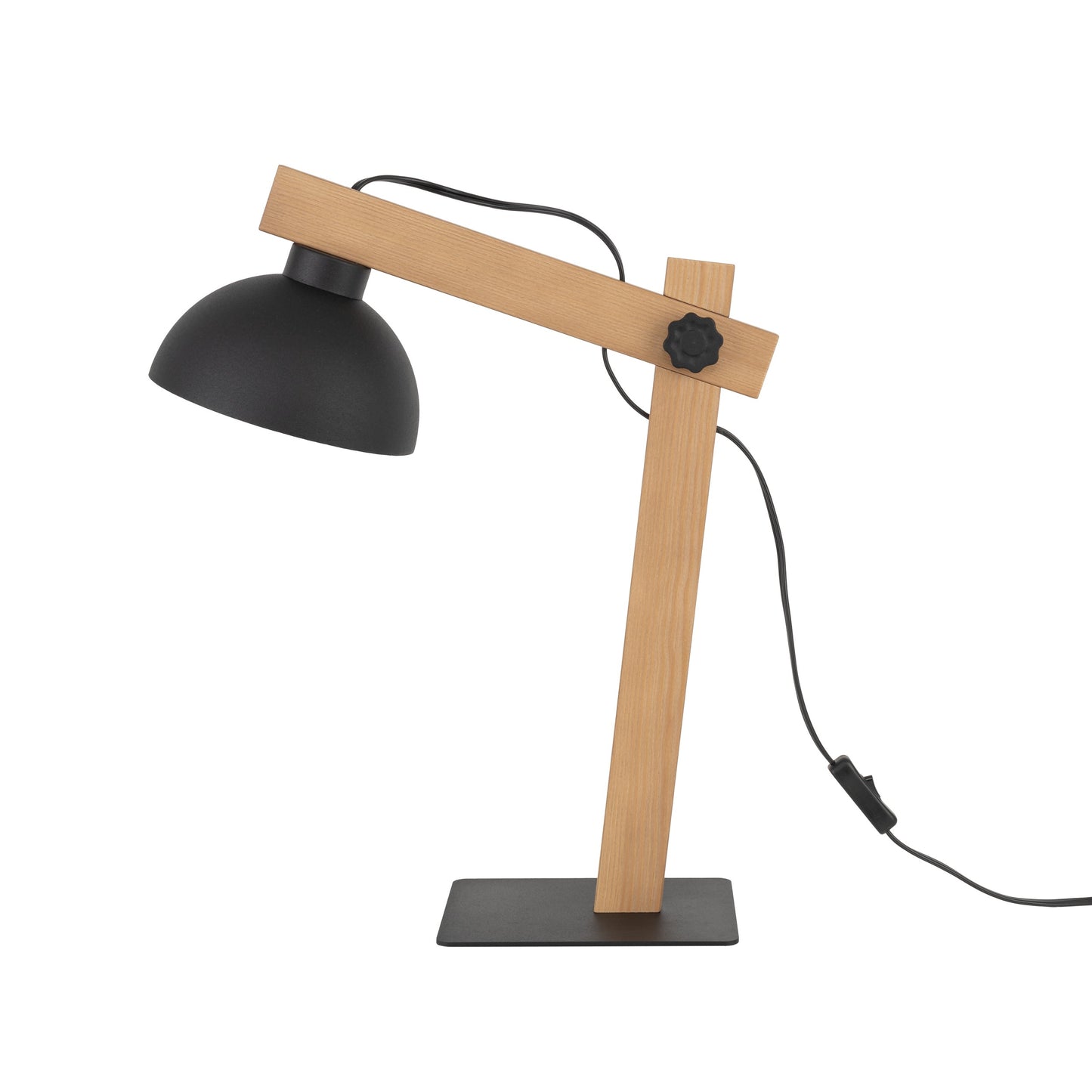 OSLO Black Scandinavian Night Lamp
