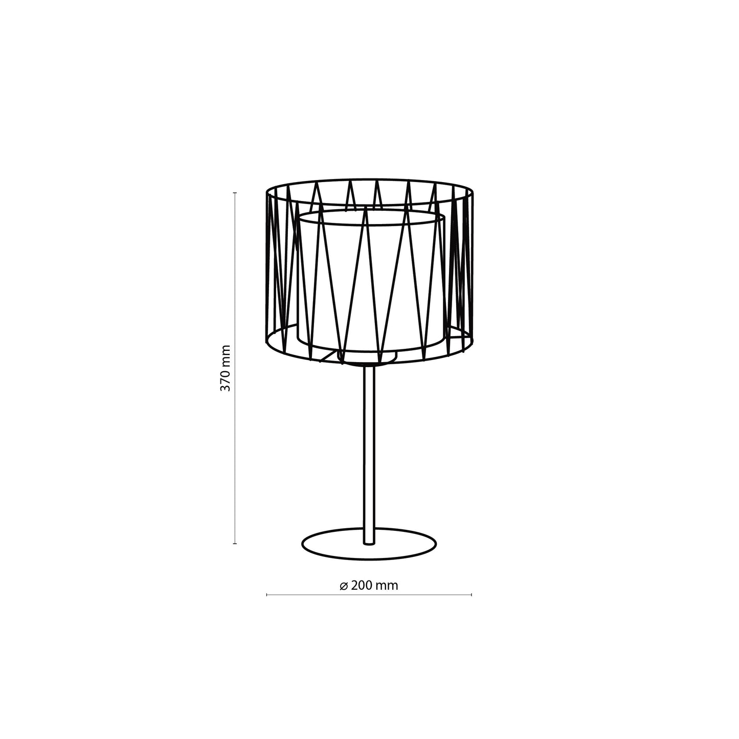 Lampe de nuit HARMONY NATURE