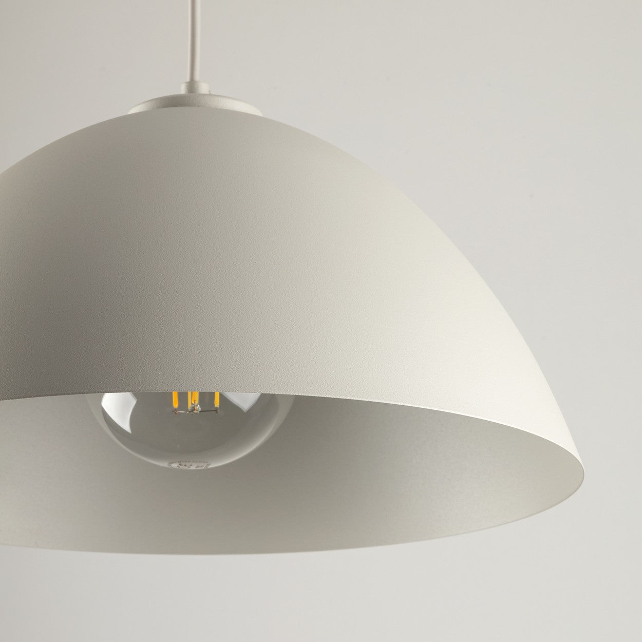 FARO Beige  Mid-Century Modern Pendant Light M