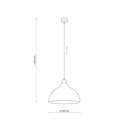 Suspension scandinave CAP Mint