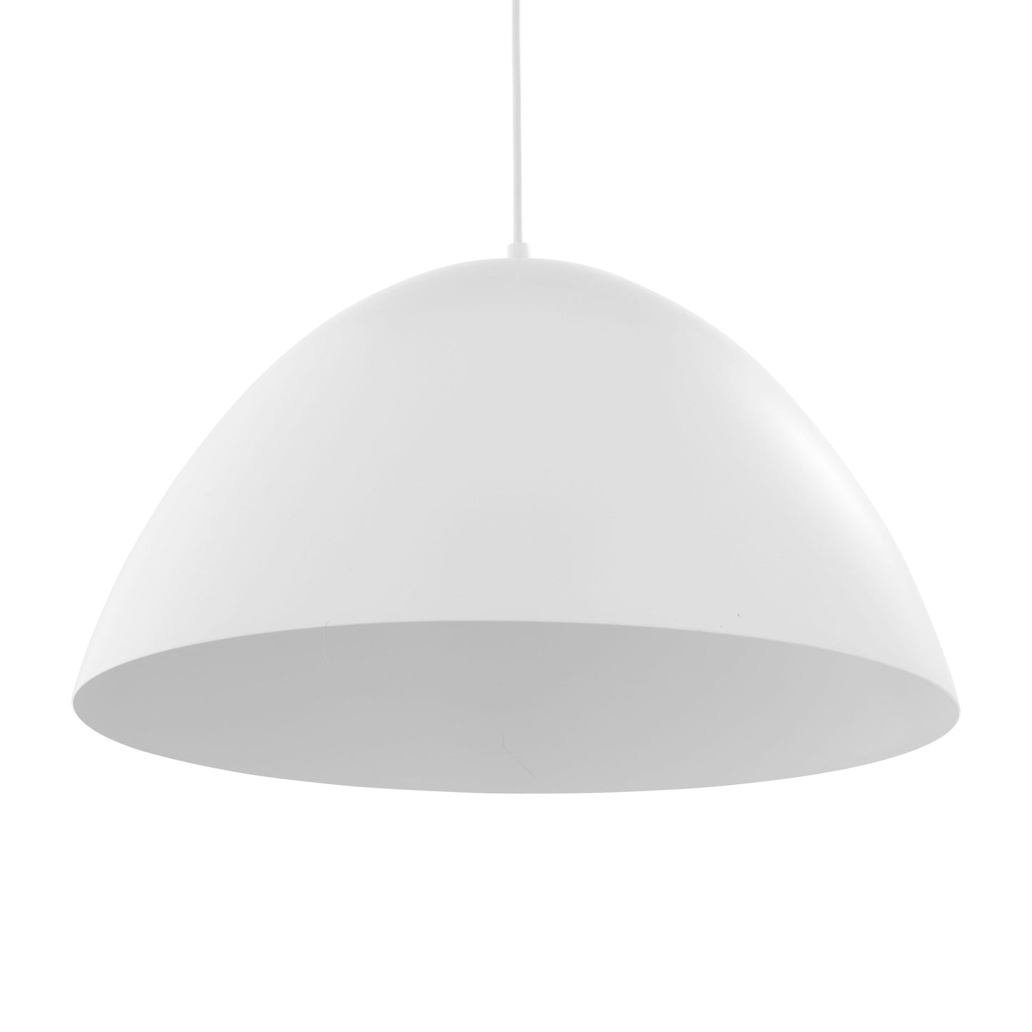 Suspension FARO blanche de style Mid-Century Modern L