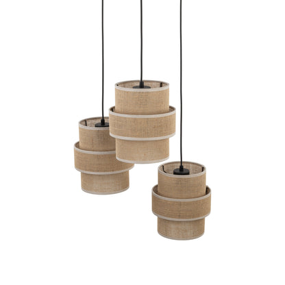 Suspension CALISTO JUTE Naturelle 3