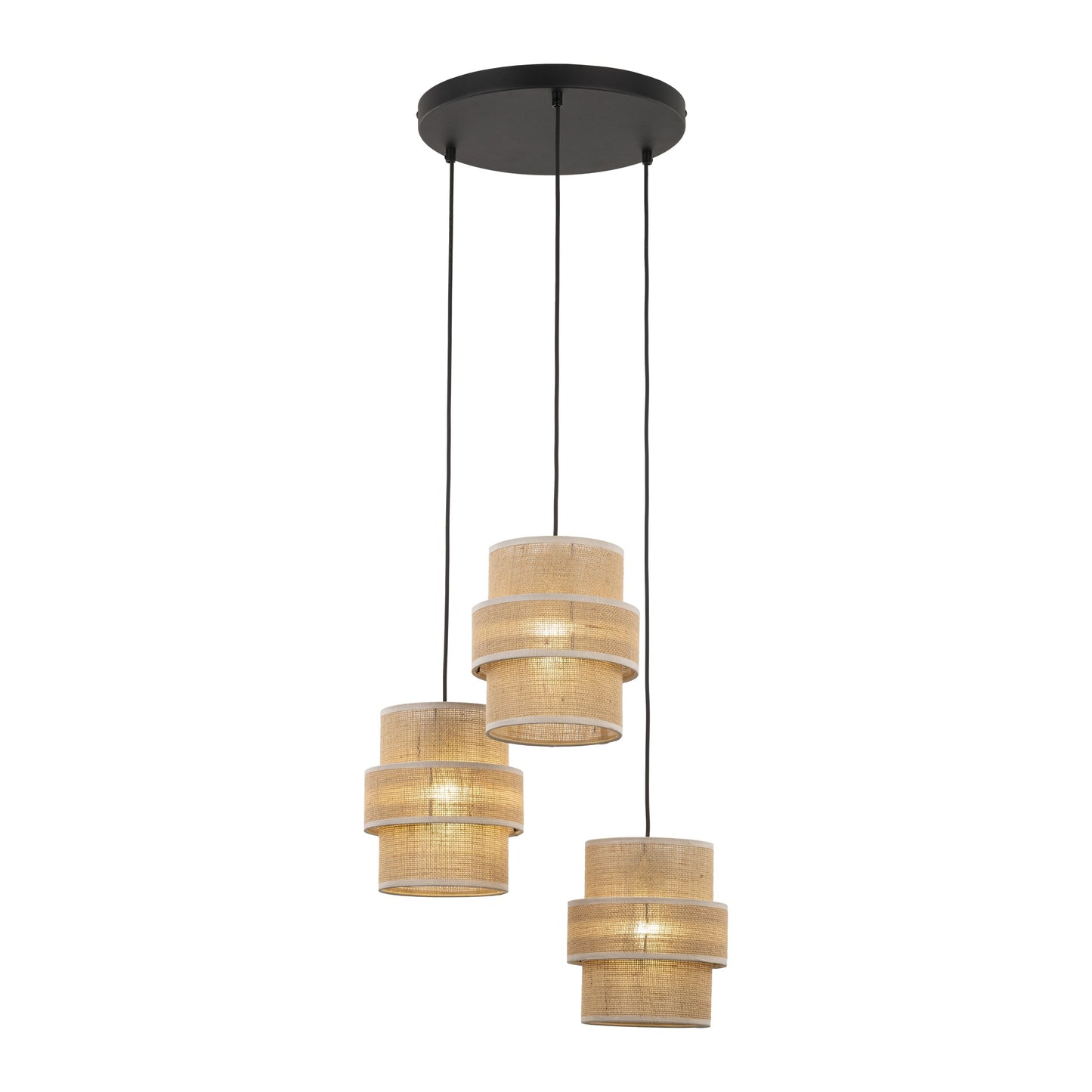 Suspension CALISTO JUTE Naturelle 3