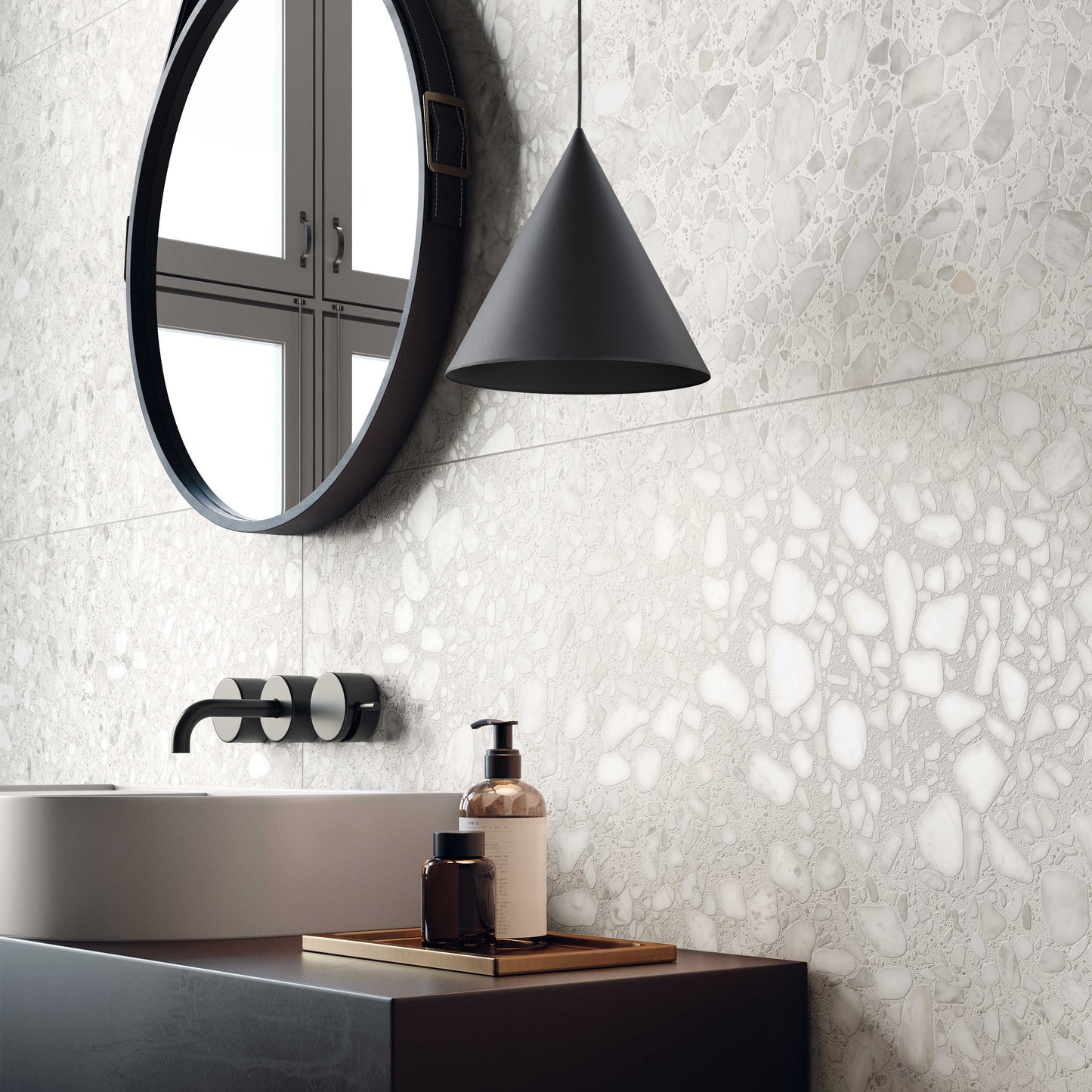 CONO Black  Medium Modern Minimalist Pendant Light