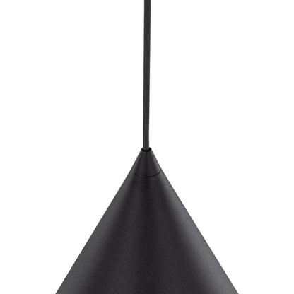 CONO Black  Medium Modern Minimalist Pendant Light
