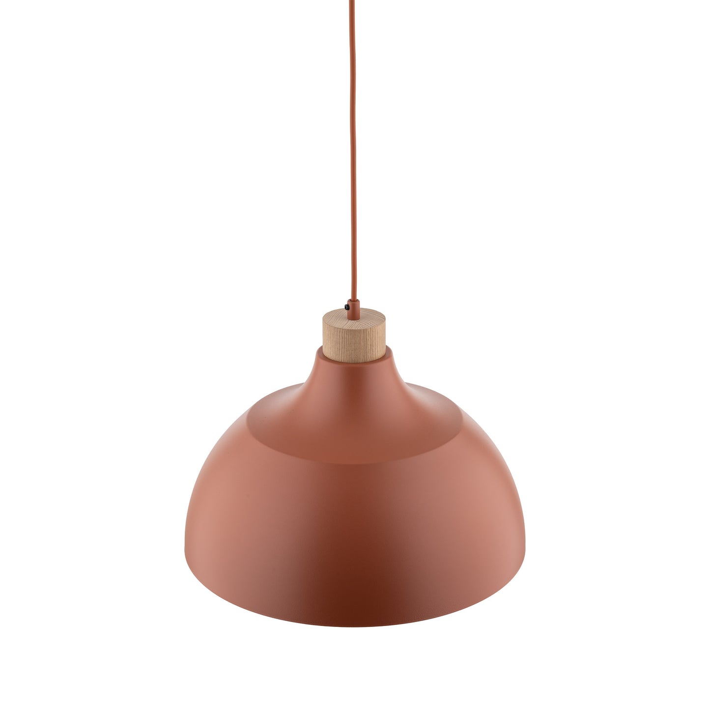 Suspension scandinave rouge brique CAP