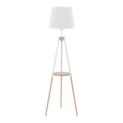 Lampadaire de table à plateau blanc VAIO