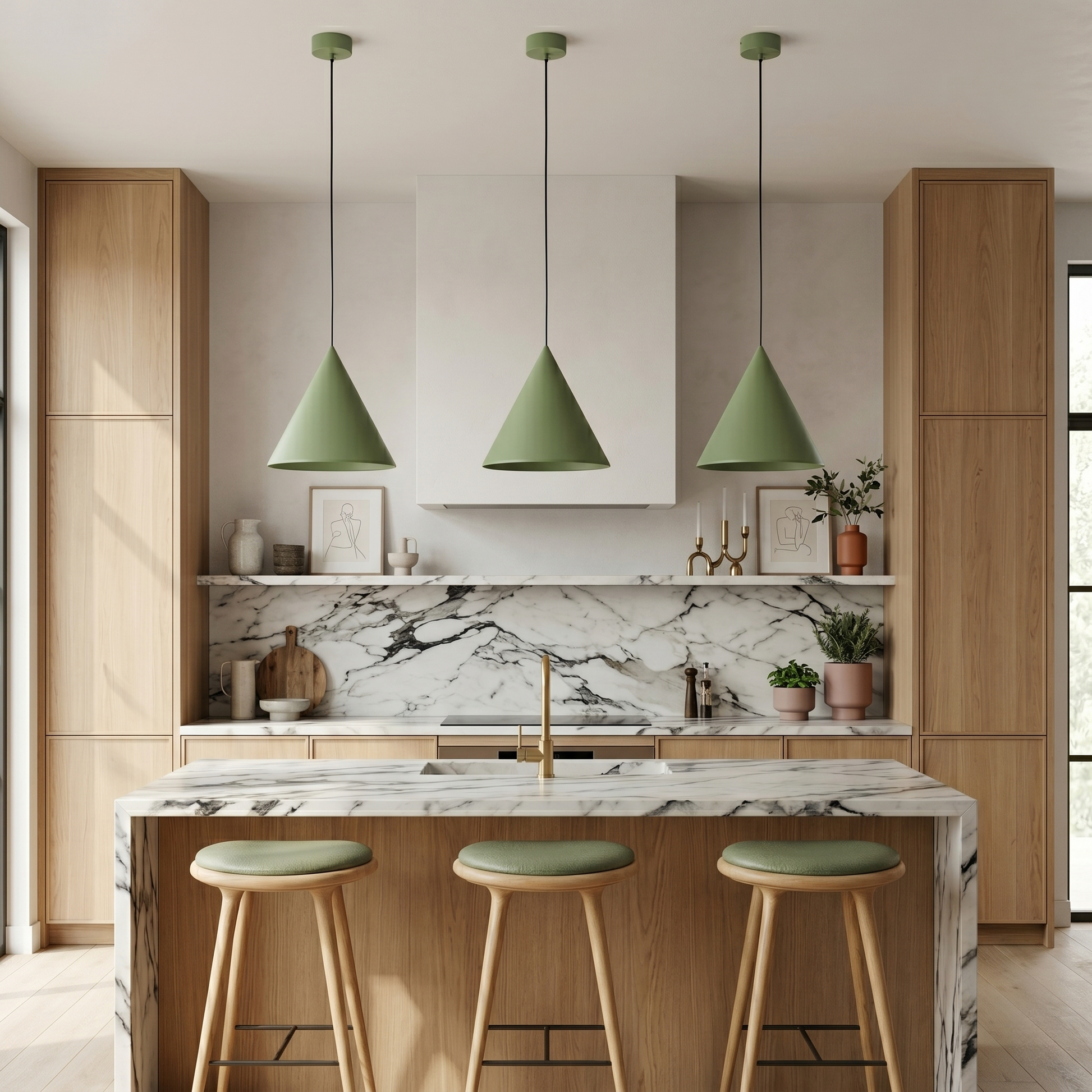 CONO Modern Minimalist Pendant Light L LumoCrafts