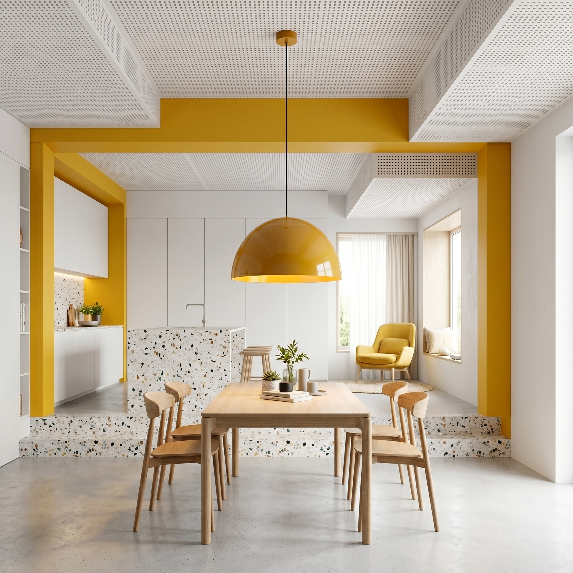 FARO Large Dome Pendant Light for Kitchen Island & Dining Table LumoCrafts