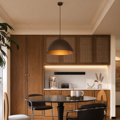 FARO Large Dome Pendant Light for Kitchen Island & Dining Table LumoCrafts