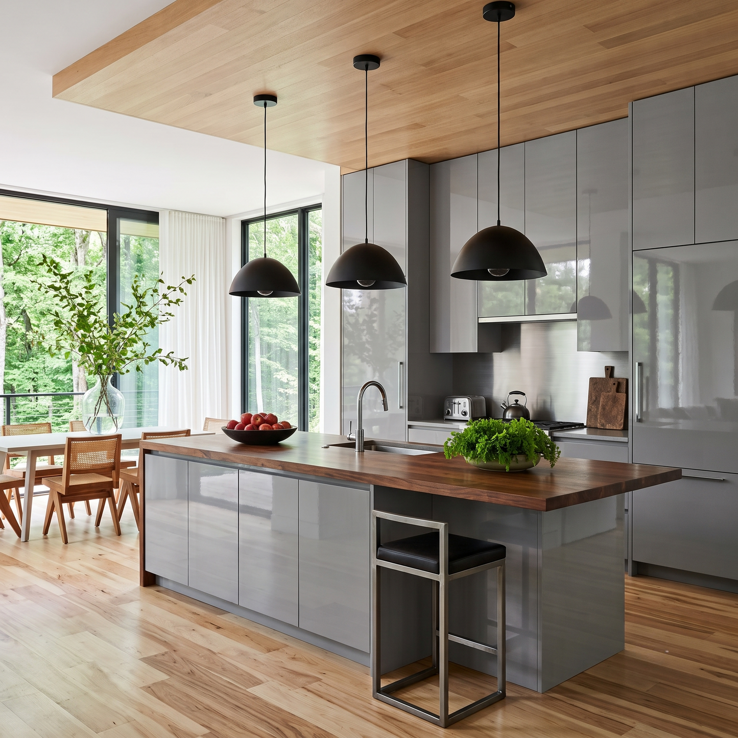 FARO Dome Pendant Light for Kitchen Island, Dining Table & Modern Interiors LumoCrafts Pendant Light Fixtures
