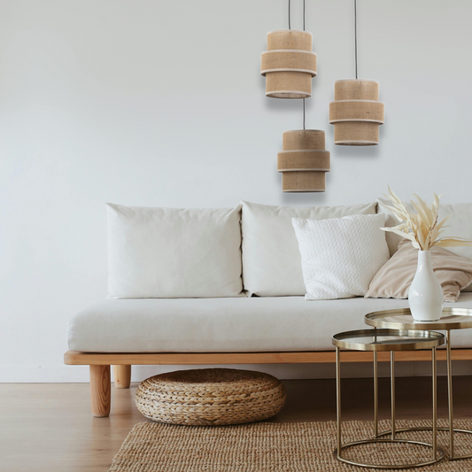 CALISTO JUTE Natural Pendant Lamp 3