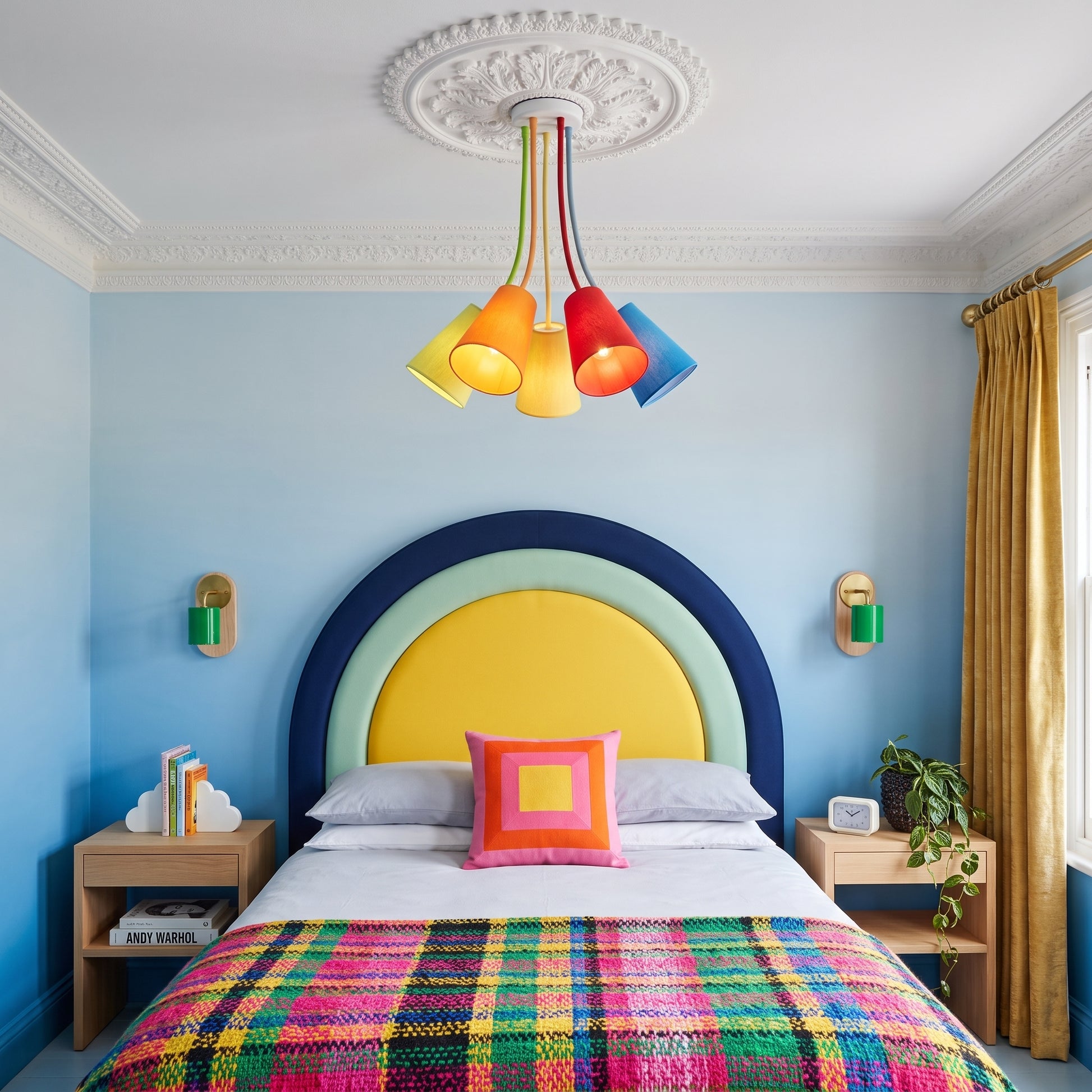WIRE Adjustable 5-Light Ceiling Lamp for Kids Room & Nursery LumoCrafts Ceiling Light Fixtures