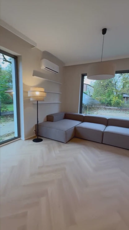 CALISTO JUTE Large  Natural Pendant Lamp